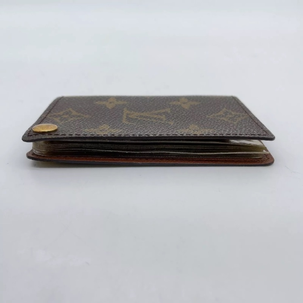 Auth Louis Vuitton Monogram Pression Card case M60937 W/Box - Picture 6 of 16